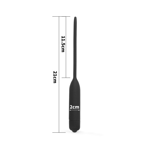 LoveToy Silicone Vibrating Urethral Dilator