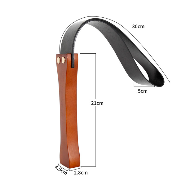 Zeds Production Wooden Slapper Whip