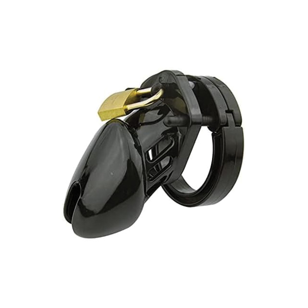 Chastity cage d8 with pad lock on