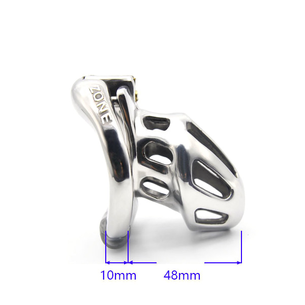 Zeds Production S10 Tight Stainless Steel Chastity Device