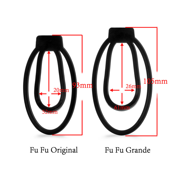 FuFu Clip with 2 sizes measurement