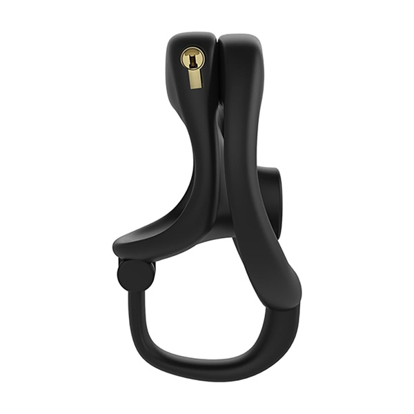 Chastity Cage D13 Negative Pressure Lock side view