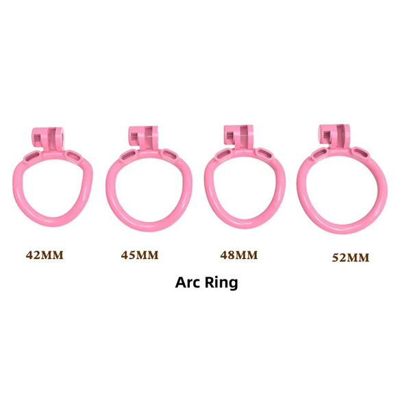 Chastity Cage V8 HoneyComb Pink