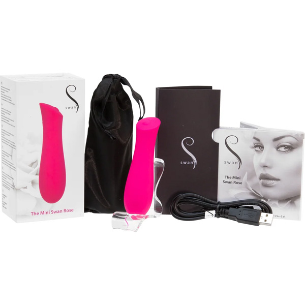 The Swan Mini Rose Clitoral Vibrator