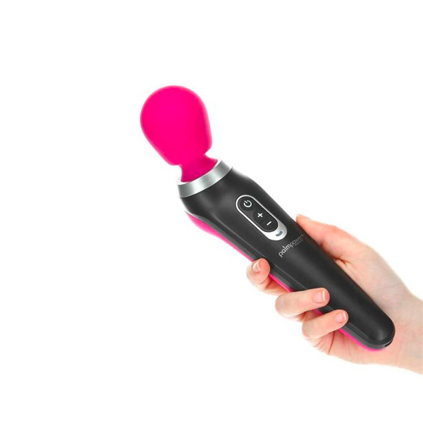 PalmPower Extreme Massage Wand pink side view
