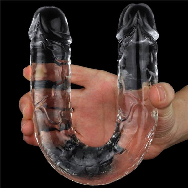 LoveToy Flawless Clear Double dildo 12 inch