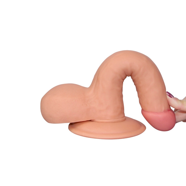 LoveToy The Ultra Soft Dildo - 7.5 Inch