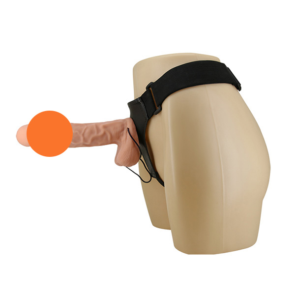 Baile Ultra Strap-on with Vibrating Dildo 10.2 inch