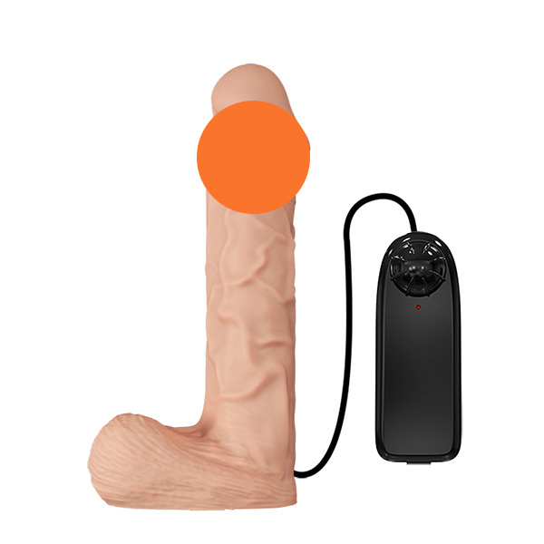 Baile Ultra Strap-on with Vibrating Dildo 10.2 inch