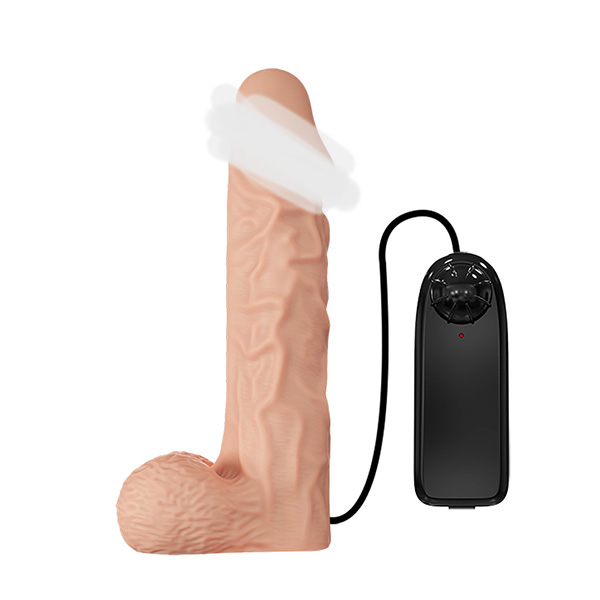 Baile Ultra Strap-on with Vibrating Dildo 10.2 inch