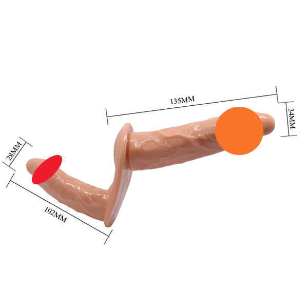 Baile Ultra Female Strap-on with double Dildos 5.3 inchs