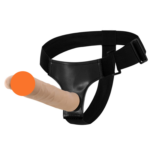 Baile Mildred Strap-on Harness with 8.3 inch bendable Dildo