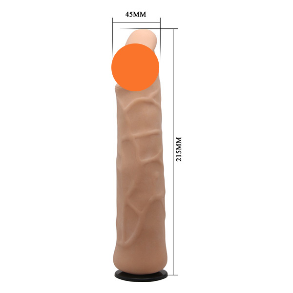 Baile Mildred Strap-on Harness with 8.3 inch bendable Dildo