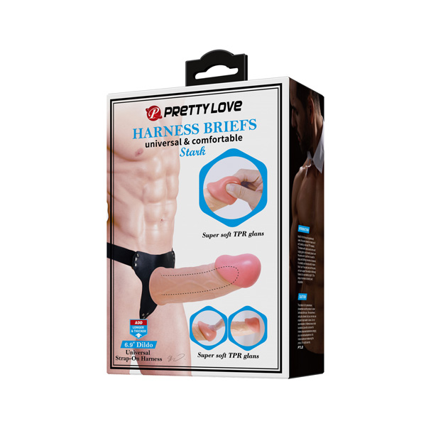 Pretty Love Stark Strap-on with Dildo 6.9 inch