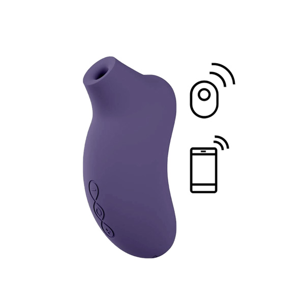 LELO Sona 3 Clitoris Massager - White with apps icon