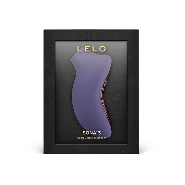 LELO Sona 3 Clitoris Massager - White in packaging box