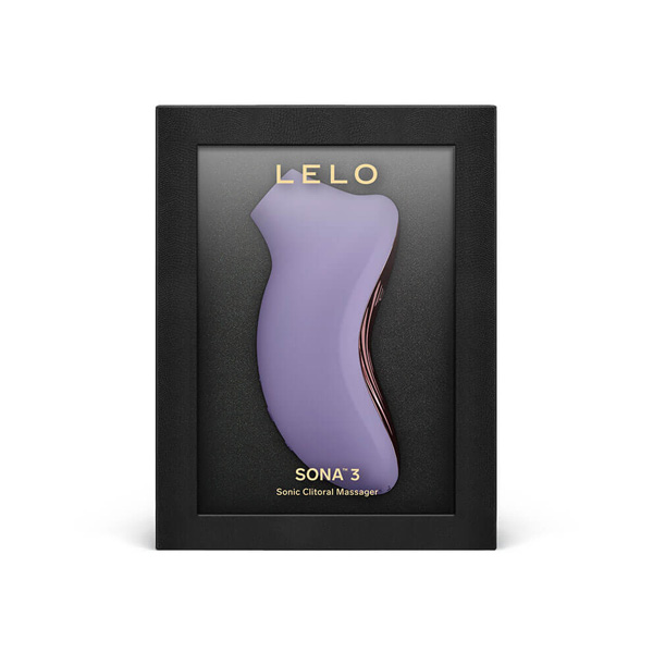 LELO Sona 3 Clitoris Massager - White in packaging box