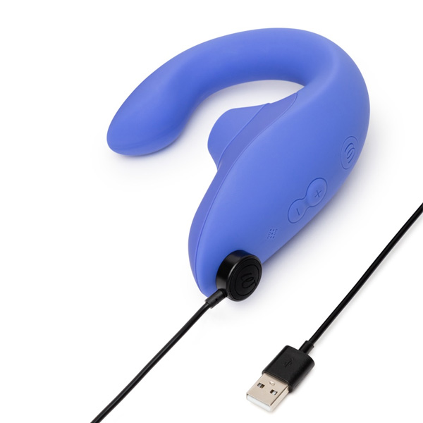 Womanizer Blend Air Rabbit Vibrator with recharging cable