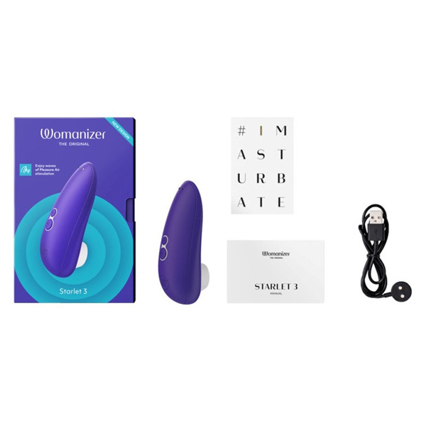 WomanizerStarlet 3 Pleasure Air Stimulator - Violet