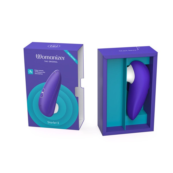 WomanizerStarlet 3 Pleasure Air Stimulator - Violet