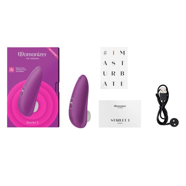 WomanizerStarlet 3 Pleasure Air Stimulator - Violet